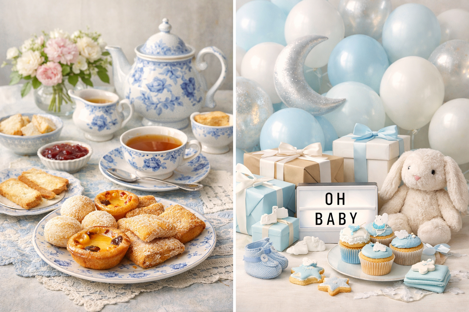 Chá de Bebé vs Baby Shower: Qual a Diferença?