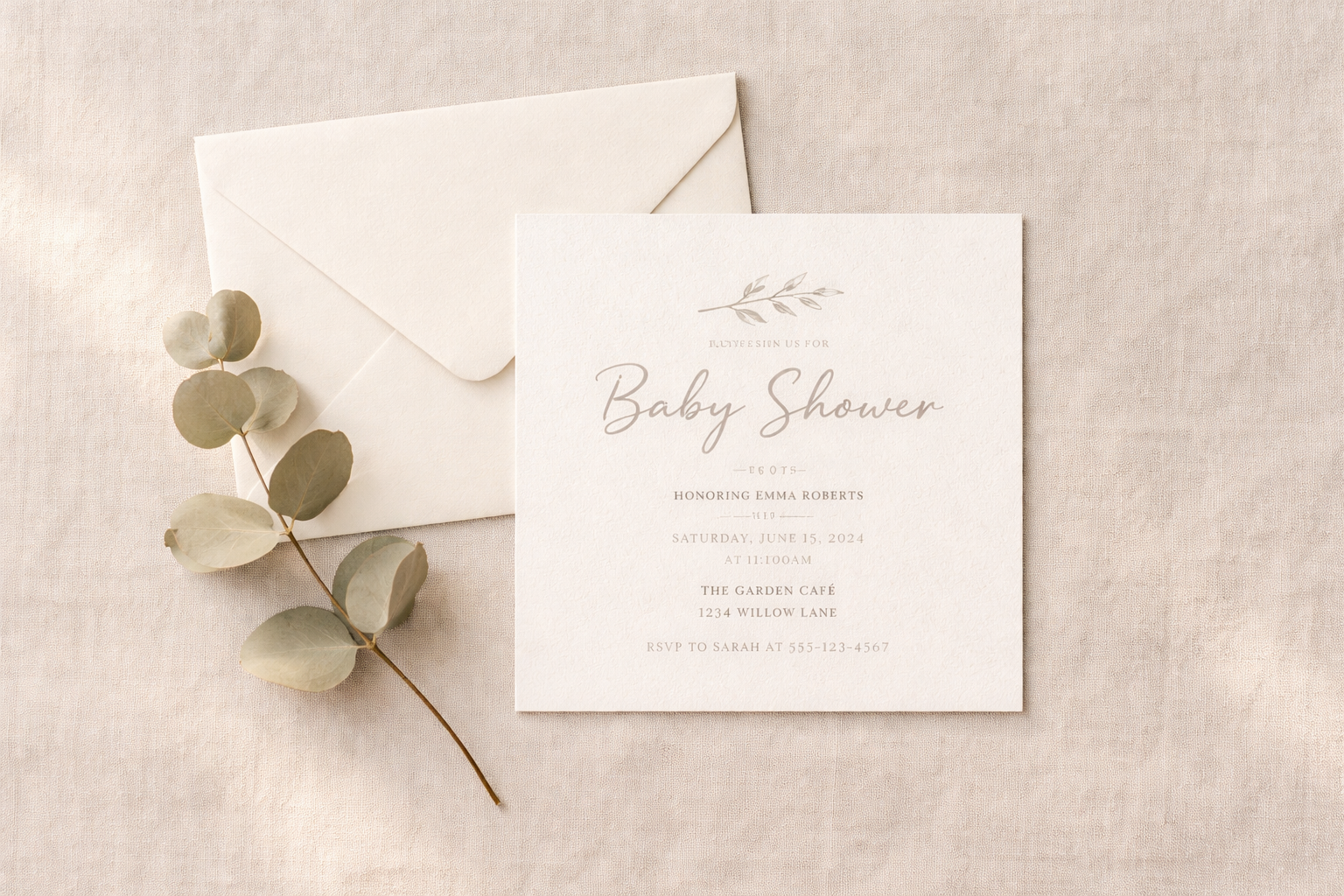 Convites para Baby Shower: Ideias e Dicas