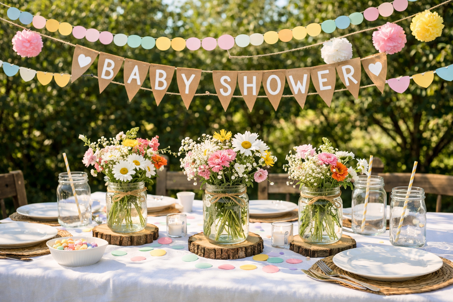 Decoração de Baby Shower com Orçamento Limitado